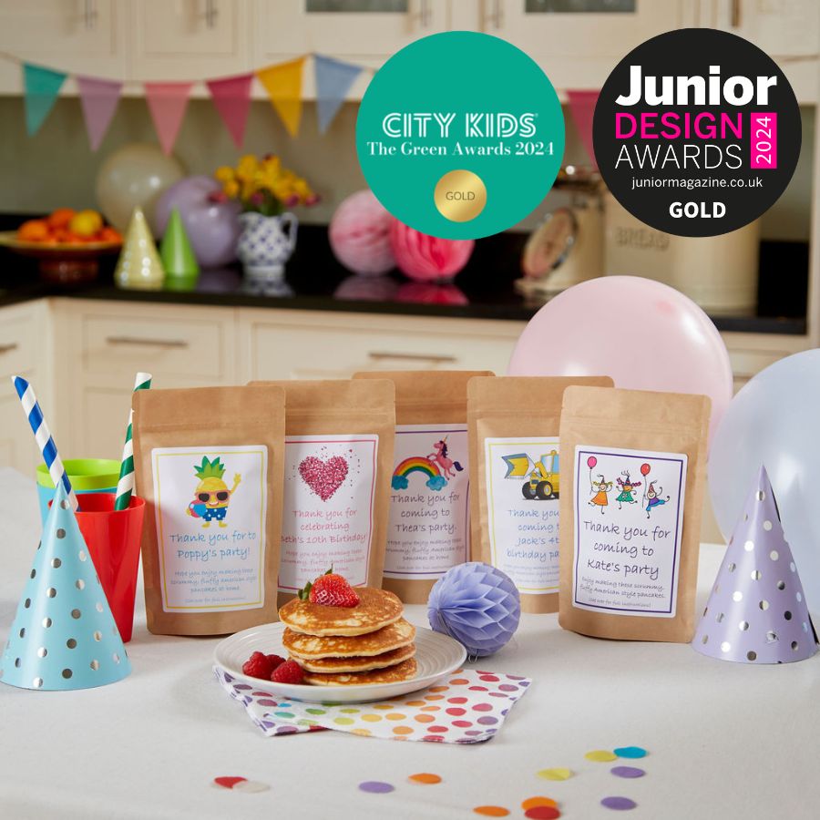 Personalised Classic American Style Pancake Mix Party Bags - Image 6