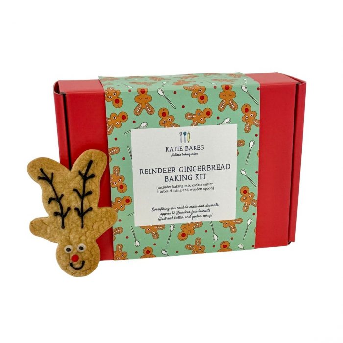 Christmas Baking Set-  Reindeer Gingerbread Biscuit Baking Kit Gift Box - Image 6