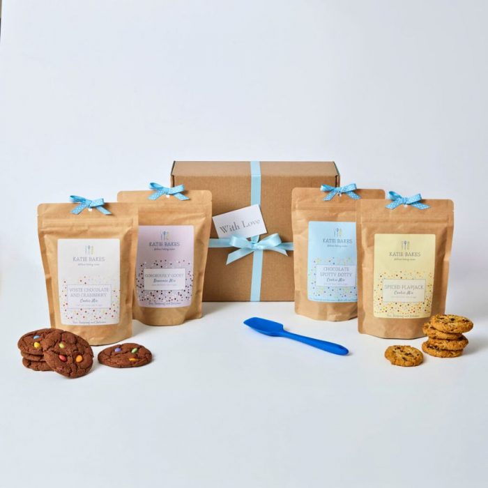 Baking Gift Hamper with 4 Baking Mixes and a Silicone Mixing Spoon - Image 2