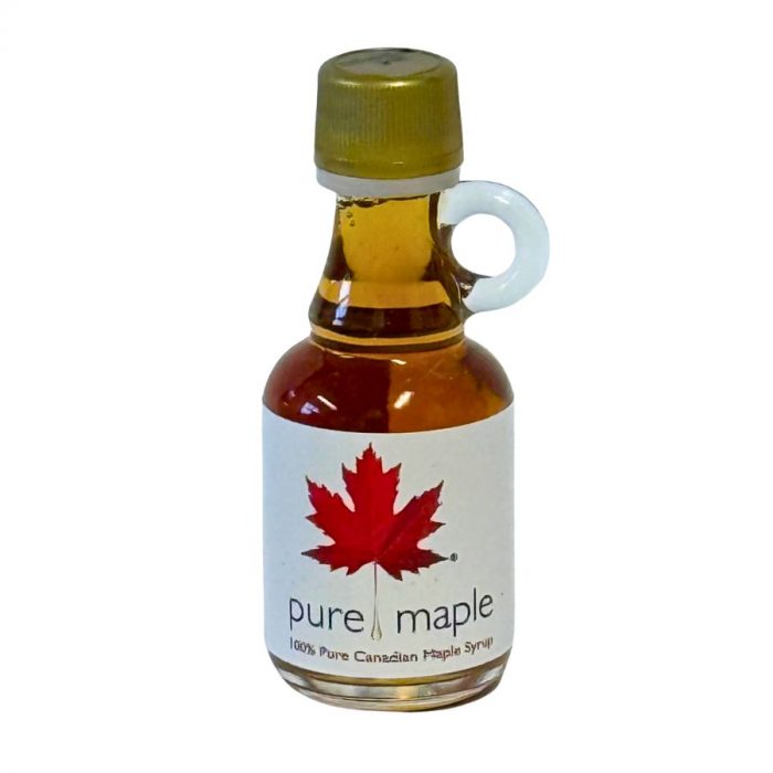 Miniature Bottle of Canadian Pure Maple Syrup
