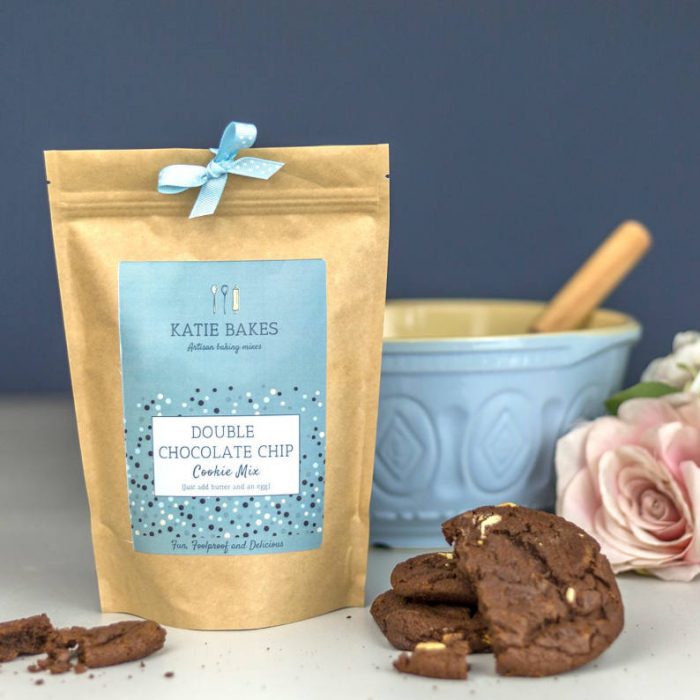 Baking mix pouches from Katie Bakes