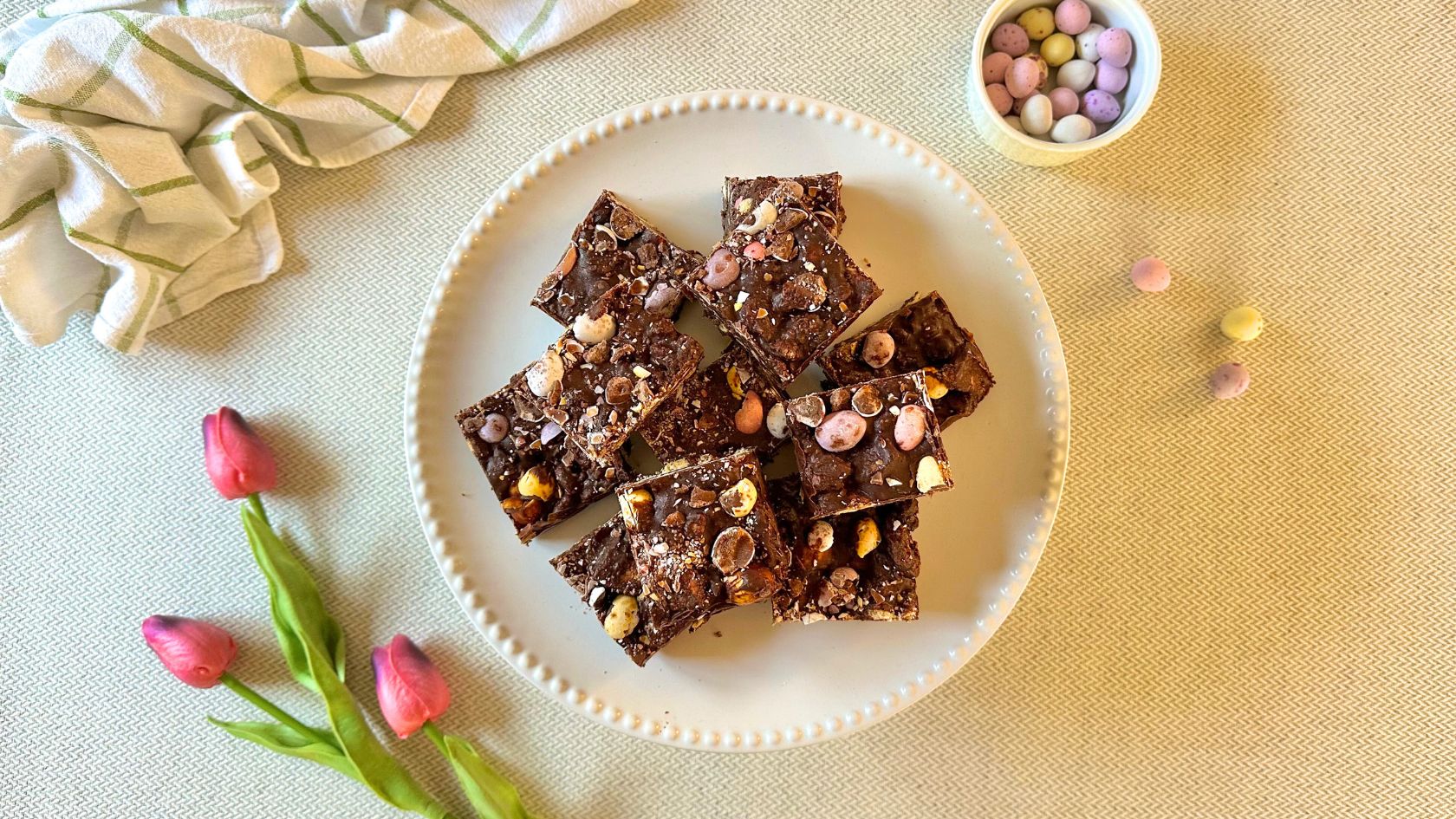 You are currently viewing Easter Mini Egg Tiffin Recipe