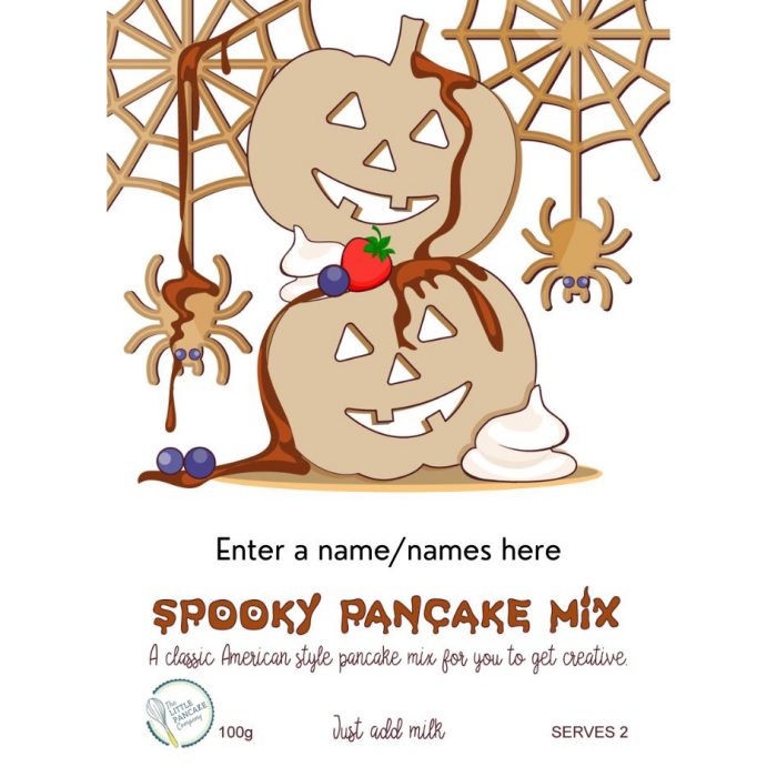 Personalised Halloween Triple Chocolate Chip Pancake Mix Gift - Image 2