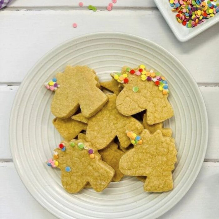 Unicorn Biscuit Baking Kit Gift Box with Wooden Spoon - Image 2