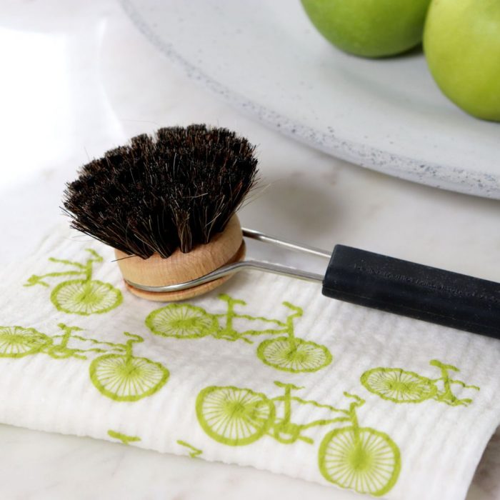 Eco-Friendly Swedish Dishcloth – Green Bicycle Design